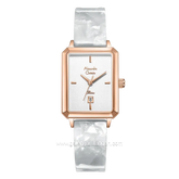 Alexandre Christie Passion AC 2B75 LD BRGSL Silver Dial Silver Acetate Strap