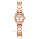 Alexandre Christie Passion AC 2C17 LHFRGMD Pink Dial Rose Gold Stainless Steel Strap