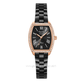 Alexandre Christie Passion AC 2C10 LH BBRBA Black Dial Black Stainless Steel Strap