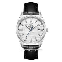 BEVERLY HILLS POLO CLUB BP3811X.331 Black Leather Strap