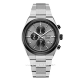 Alexandre Christie Chronograph AC 8697 MC BTEGR Analog Dial Stainless Steel Strap