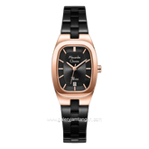 Alexandre Christie Passion AC 2B53 LD BBRDG Black Dial Black Stainless Steel Strap
