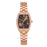 Alexandre Christie Passion AC 2C10 LH BRGBO Brown Dial Rose Gold Stainless Steel Strap