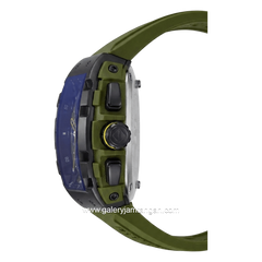 Expedition E 6782 M Army White Chronograph Rubber Strap