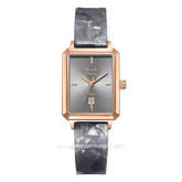 Alexandre Christie Passion AC 2B75 LD BRGGR Grey Dial Grey Acetate Strap