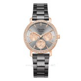 Alexandre Christie Multifunction AC 2B92 BFBGRGR Grey Dial Grey Stainless Steel Strap