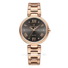 NAVIFORCE NF-5030 Rosegold Dial Brown Stainless Steel Strap