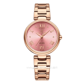 NAVIFORCE NF-5030 Rosegold Dial Red Stainless Steel Strap