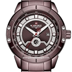 NAVIFORCE NF-9166M Automatic Brown Stainless Steel