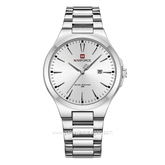 NAVIFORCE NF-9214 Full Silver Stainless Steel
