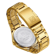NAVIFORCE NF-9214 Full Gold Stainless Steel