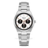 Alexandre Christie AC 8697 BF BSSSLRG Sapphire Silver Dial Stainless Steel Strap