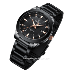 NAVIFORCE NF-8029 Black Stainless Steel Strap