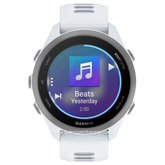 GARMIN FORERUNNER 170 MUSIC WHITE STONE CLOUD BLUE Smartwatch Silicone Strap