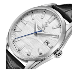 BEVERLY HILLS POLO CLUB BP3811X.331 Black Leather Strap