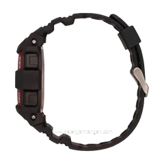 REEBOK RV-PAT-G9-PBPB-WR Black Red Silicone Strap