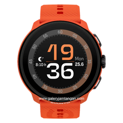 SUUNTO RUN CORAL ORANGE Silicone Strap