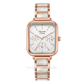 Alexandre Christie Passion AC 2C14 BFBRGSL Silver Dial St Steel Acetate Strap