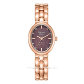 Alexandre Christie Passion AC 2C15 LH BRGMO Purple Dial Rose Gold Stainless Steel Strap