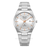 Alexandre Christie AC 8697 MD BSSSLRG Sapphire Silver Dial Stainless Steel Strap