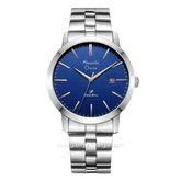 Alexandre Christie Primo Steel AC 1007 MDBSSBU Silver Dial Blue Stainless Steel Strap