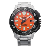 ORIENT M FORCE RA-AC0L08Y00 Dial Orange Stainless Steel Strap