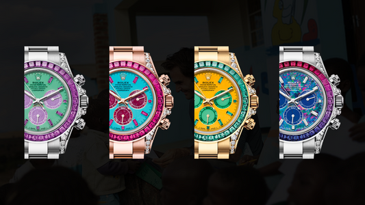 Rolex Akan Lelang Empat Cosmograph Daytona Bertatah Permata Unik Bertema Empat Musim