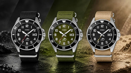 Koleksi Casio Duro MDV-106C dengan NATO Fabric Strap Resmi Dirilis
