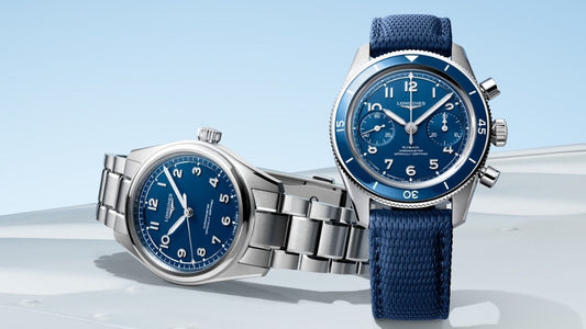 Longines Menambah Varian Dial Biru pada Spirit Pilot & Spirit Pilot Flyback