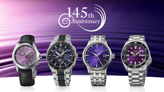 "Rayakan 145 Tahun, Seiko Luncurkan 6 Edisi Terbatas dengan Sentuhan Edo Purple Khas Tokyo"