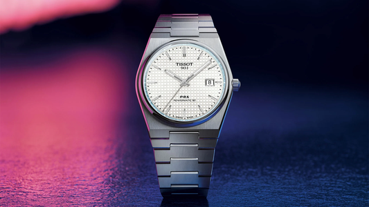 Tissot Rilis PRX 40mm Powermatic 80 dengan Dial Mother of Pearl Putih