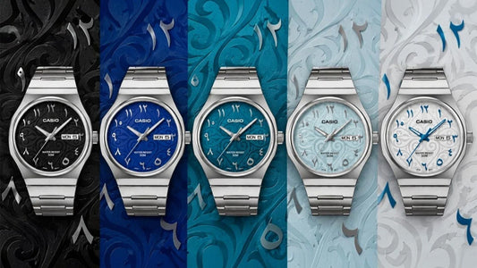 Casio Rilis 5 Koleksi MTP-E735AR dengan Dial Angka Arab