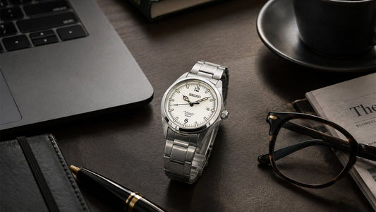 SEIKO × TiCTAC Rilis HZB002J untuk Pasar Jepang, Tampil Vintage Bersih dengan Dial Putih