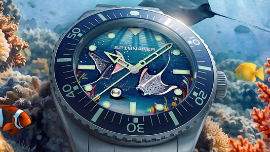 Spinnaker Rilis Spence 300 SP-5191-11 Automatic IFLW Manta Edition: Jam Selam yang Jadi Kanvas Lukisan Bawah Laut