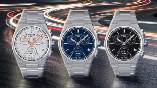 Tissot PRX Quartz Chronograph: Kehadiran 41mm dengan Tiga Warna Dial Baru yang Menyegarkan