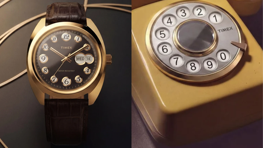 Timex Rilis 1976 Rotary Phone Dial Reissue, Ketika Dial Telepon Putar Jadul Jadi Dial Jam Tangan