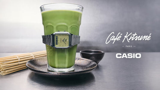 Casio x Café Kitsuné Rilis AQ-230ECK-3A, Jam Tangan Vintage Bernuansa Matcha