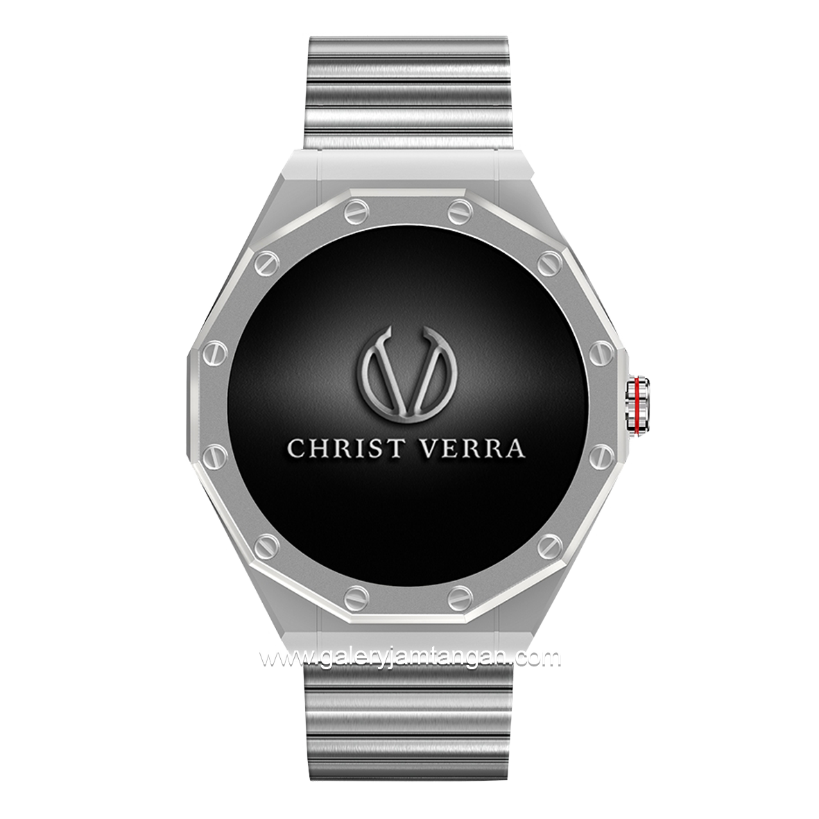 CHRIST VERRA CV BEYOND 0411SLV Smartwatch Silver Stainless Steel Free Strap