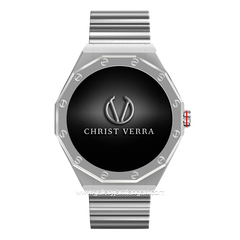 CHRIST VERRA CV BEYOND 0411SLV Smartwatch Silver Stainless Steel Free Strap