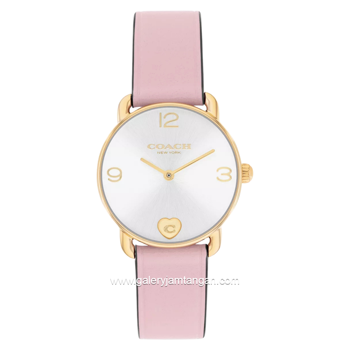COACH ELLIOT 14000137 Pink Leather Strap