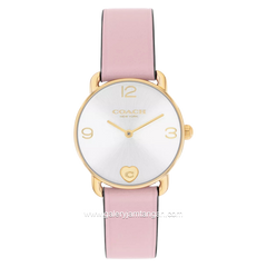 COACH ELLIOT 14000137 Pink Leather Strap