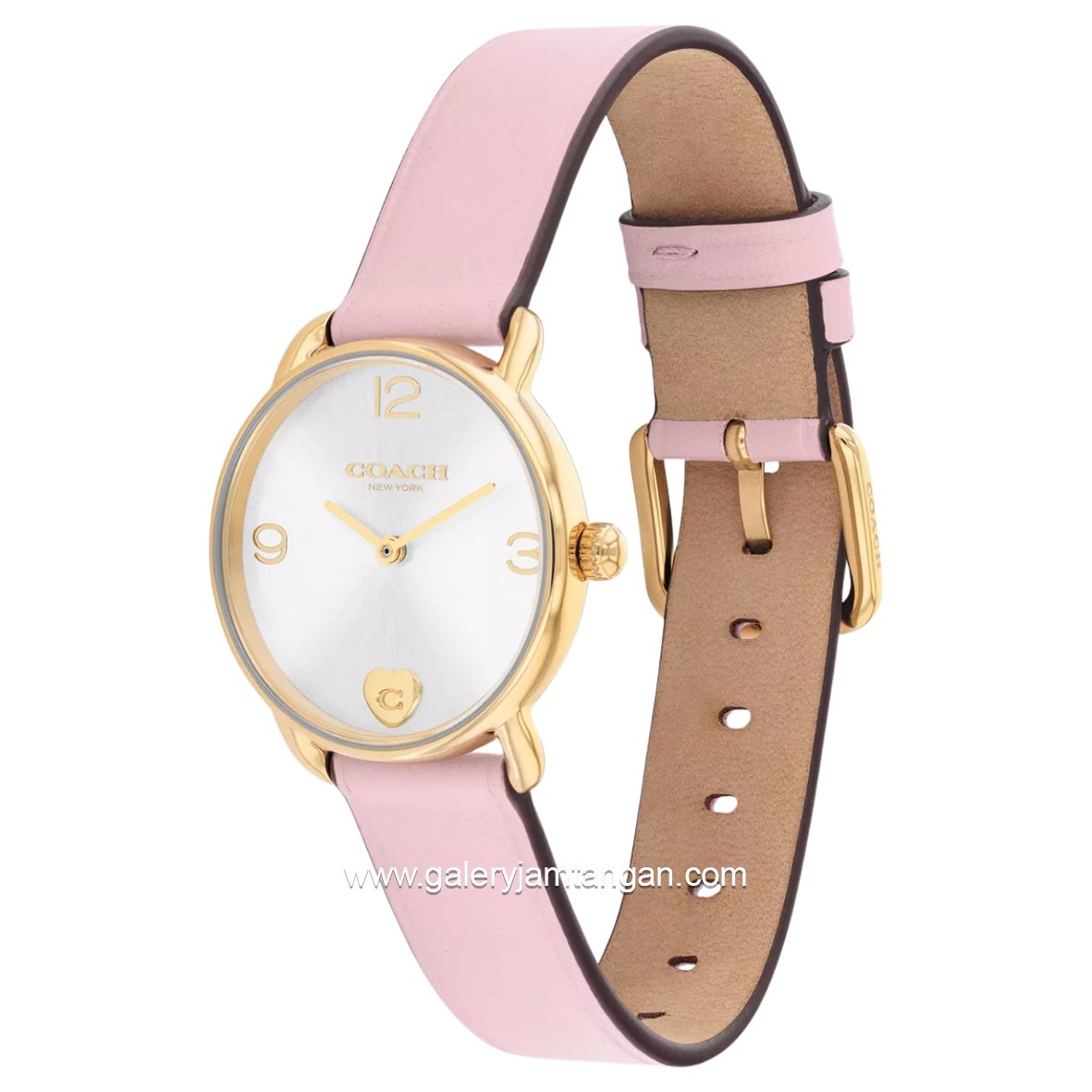COACH ELLIOT 14000137 Pink Leather Strap