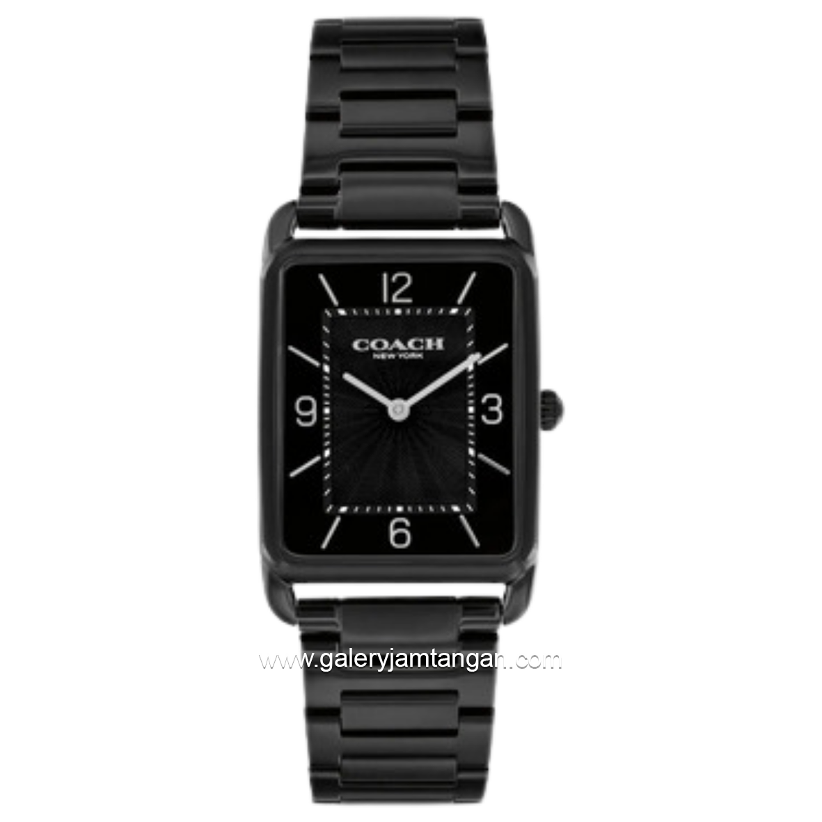 COACH 14400049 Elliot Black Stainless Steel Strap