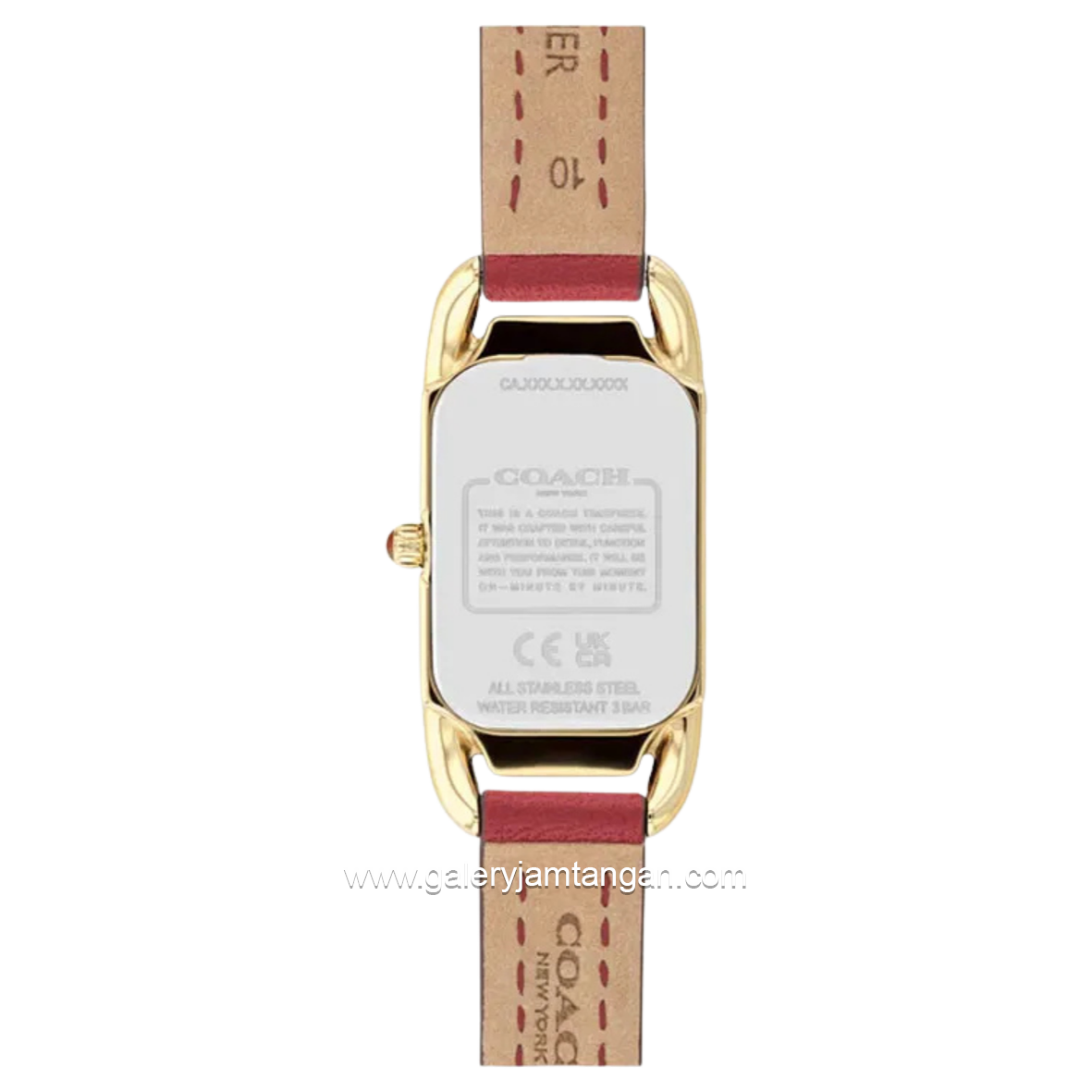 COACH CADIE 14504025 Red Leather Strap