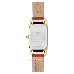 COACH CADIE 14504025 Red Leather Strap