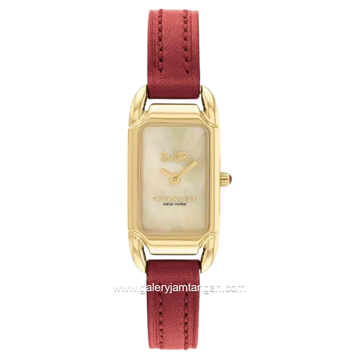 COACH CADIE 14504025 Red Leather Strap