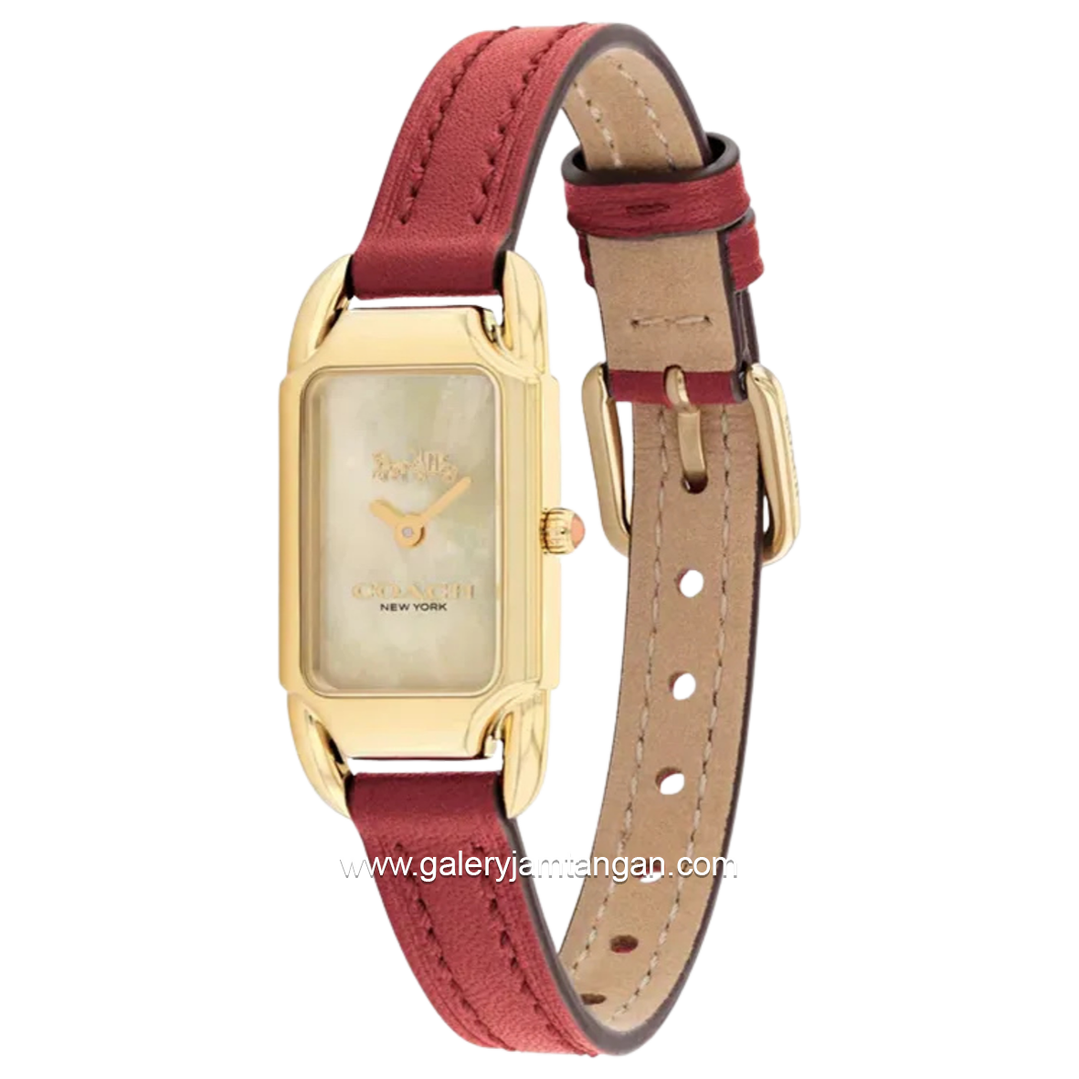 COACH CADIE 14504025 Red Leather Strap