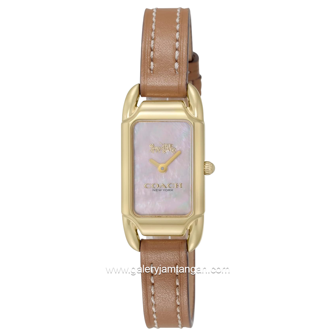 COACH CADIE 14504028 Brown Leather Strap