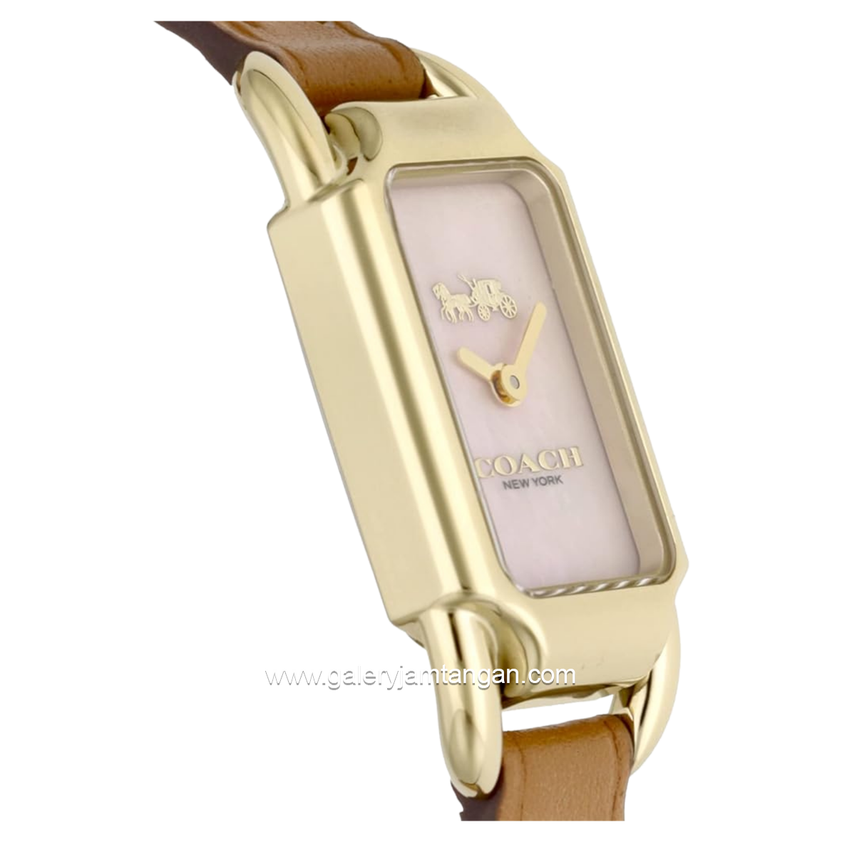 COACH CADIE 14504028 Brown Leather Strap