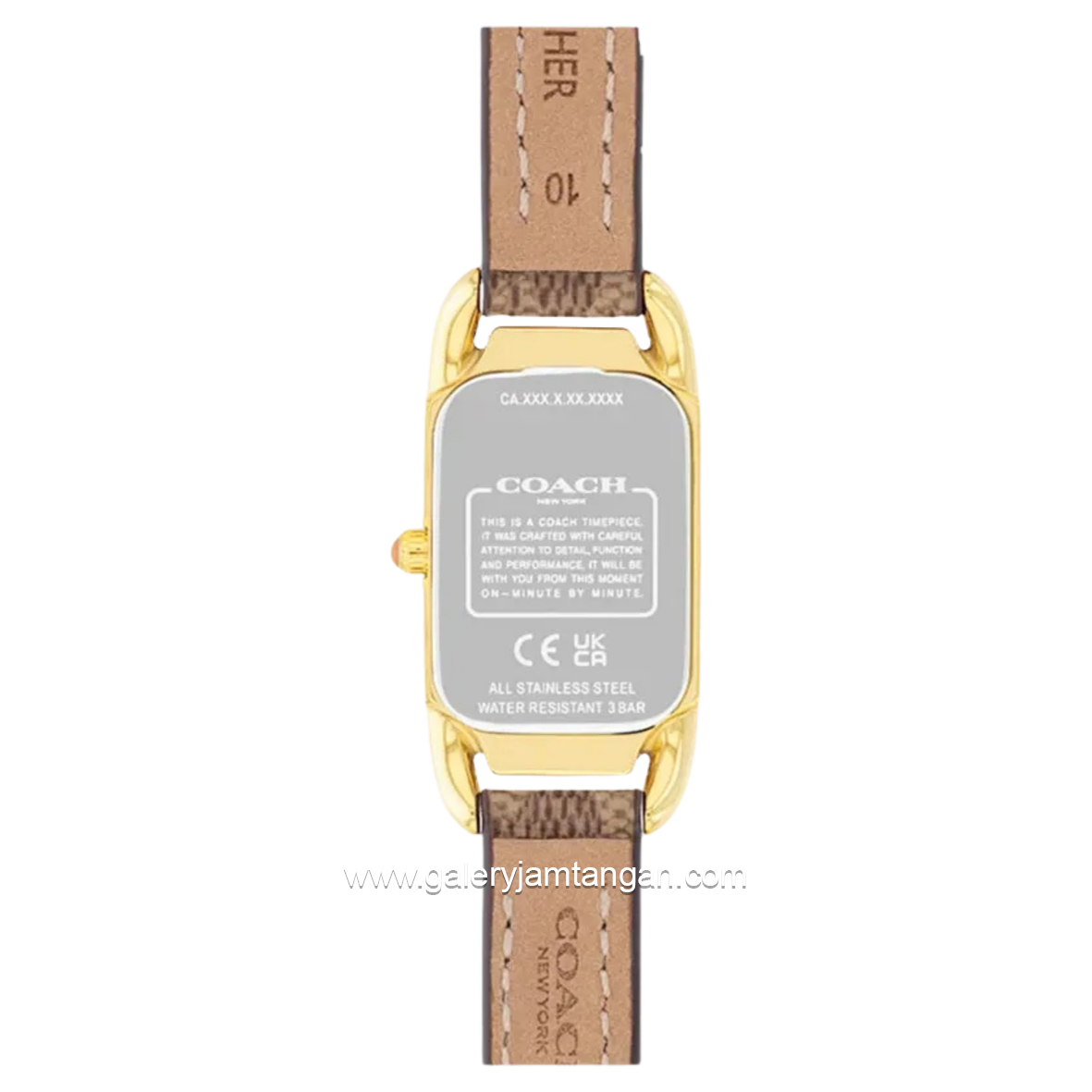 COACH CADIE 14504192 Brown Leather Strap